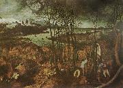 Pieter Bruegel den dystra dagen,februari oil painting on canvas